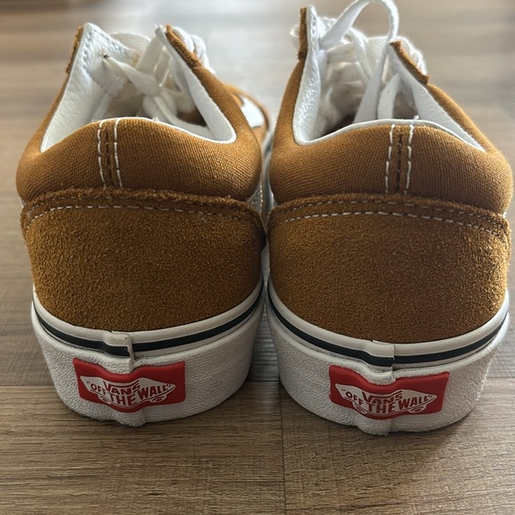 Vans Old Skool Suede Tan Size 4.0 Men / 5.5 Women - Picture 4 of 7